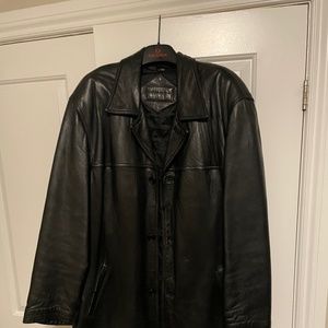 Mens leather jacket